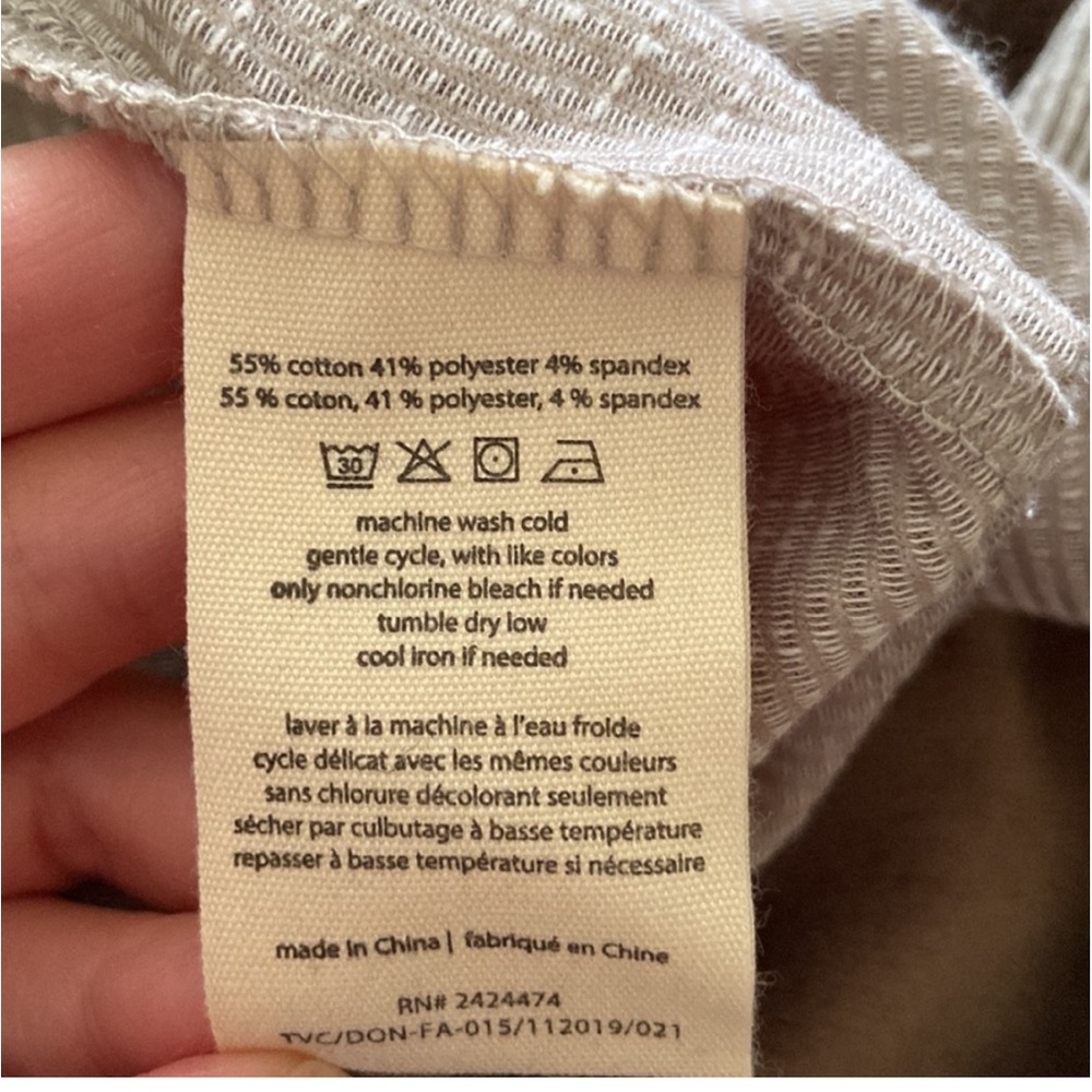 NWT- DONNI Open Front Ribbed Cardigan - Picture 5 of 5